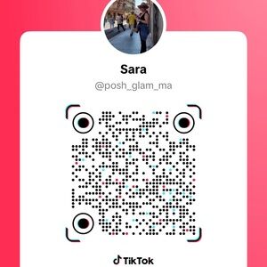 TikTok QR Code for Sara's Poshmark